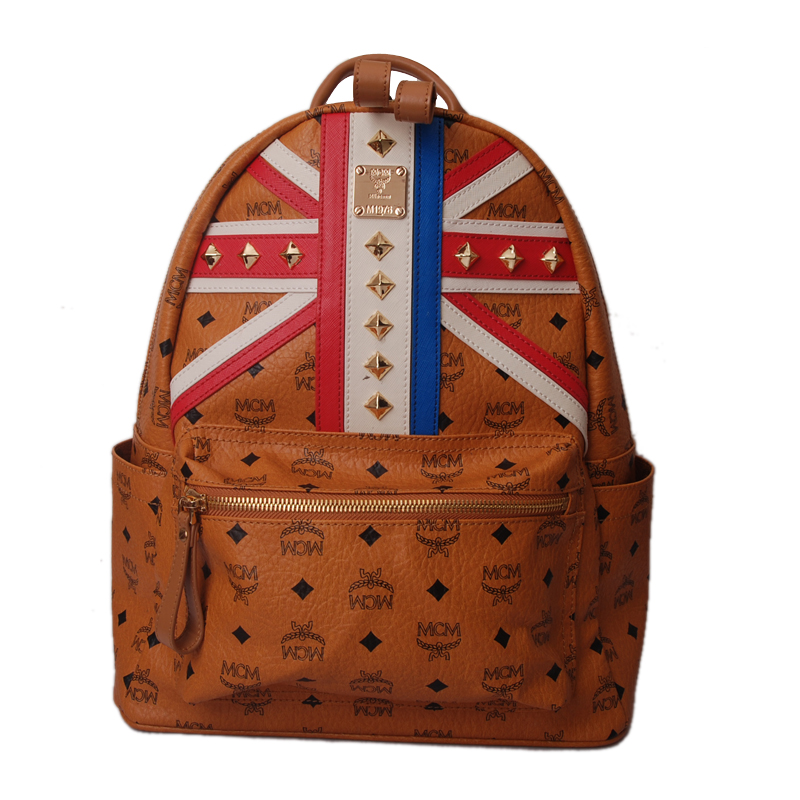 NEW MCM Studded Backpack NO.0057